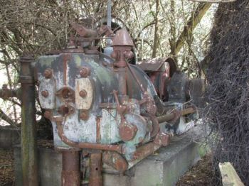 Gas Engine No 18540, as found