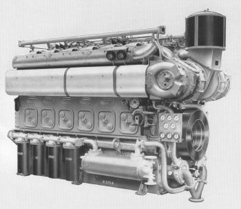 12-cylinder YLX engine
