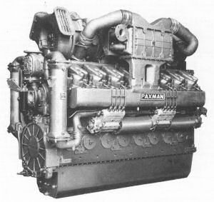 Paxman Ventura (YJ) Diesel Engines