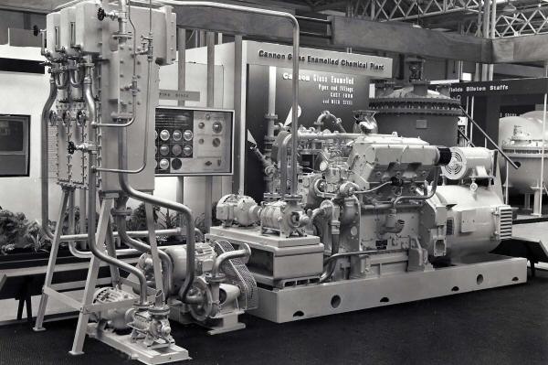 Paxman Flash Evaporation plant at 1962 exhibition