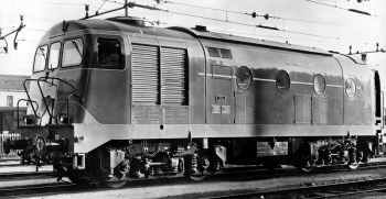 Italian Railways, Class 341 in December 1958