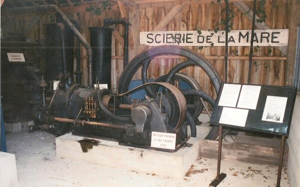 Sawmill Gas Engine No 18500 at Regneville