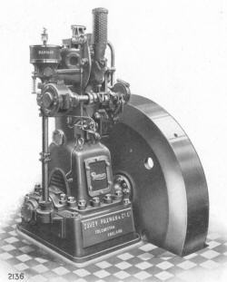 Single cylinder Type VF, 25 bhp
