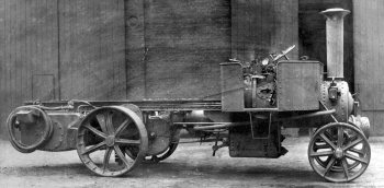 Bretherton steam wagon built by Paxman